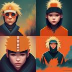 Variácie na tému japonského komiksu "Naruto"